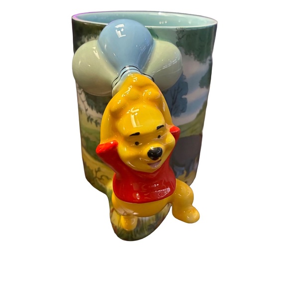 Disney Parks 3D Winnie the Pooh Mug – Pooh Handle, Tigger, Eeyore - Picture 2 of 6